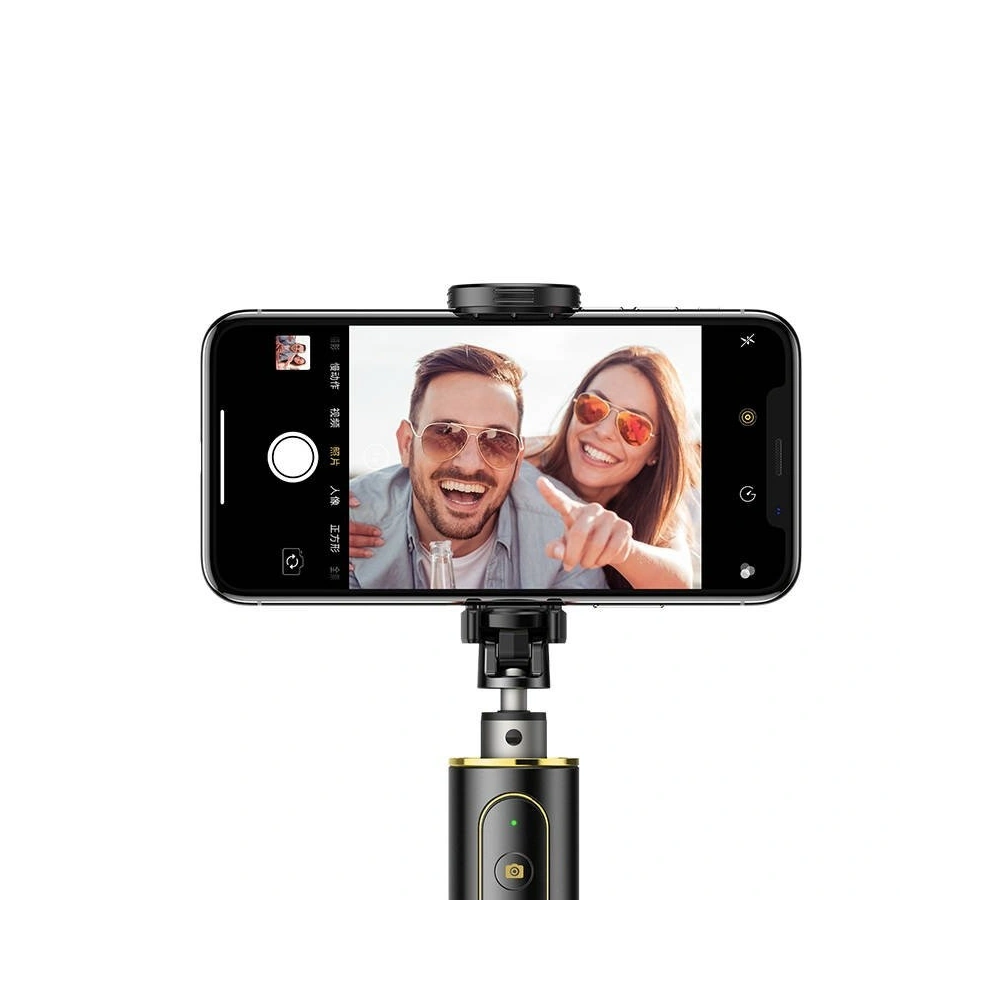 Hurtownia GSM - Baton selfie, trepied Bluetooth Baseus (negru-auriu) - BSU1775BLKGLD - {ean13} - Hurt