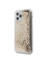 Etui Guess GUHCP12SGLHFLGO Apple iPhone 12 mini gold/złoty hardcase Glitter Charms