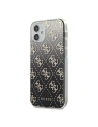 Guess GUHCP12SPCU4GGBK Apple iPhone 12 mini black hardcase 4G Gradient