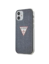 Etui Guess GUHCP12SPCUJULDB Apple iPhone 12 mini granat/blue închis hardcase Jeans Collection
