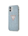 Etui Guess GUHCP12SPCUJULLB Apple iPhone 12 mini albastru/light blue hardcase Jeans Collection