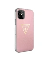 Etui Guess GUHCP12SPCUMPTPI Apple iPhone 12 mini różowy/pink hardcase Metallic Collection