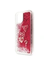 Wholesale Guess GUOHCN61GLHFLRA Apple iPhone 11 raspberry hardcase Glitter Charms - GUE658RAS - {ean13} - Hurt