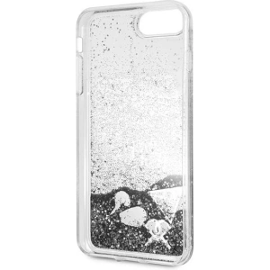 Hurtownia GSM - Etui Guess GUOHCI8LGLHFLSI Apple iPhone 8/7 Plus srebrny/silver hardcase Glitter Charms - GUE657SLV - {ean13} - Hurt