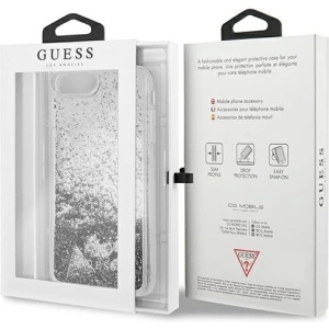 Hurtownia GSM - Etui Guess GUOHCI8LGLHFLSI Apple iPhone 8/7 Plus srebrny/silver hardcase Glitter Charms - GUE657SLV - {ean13} - Hurt