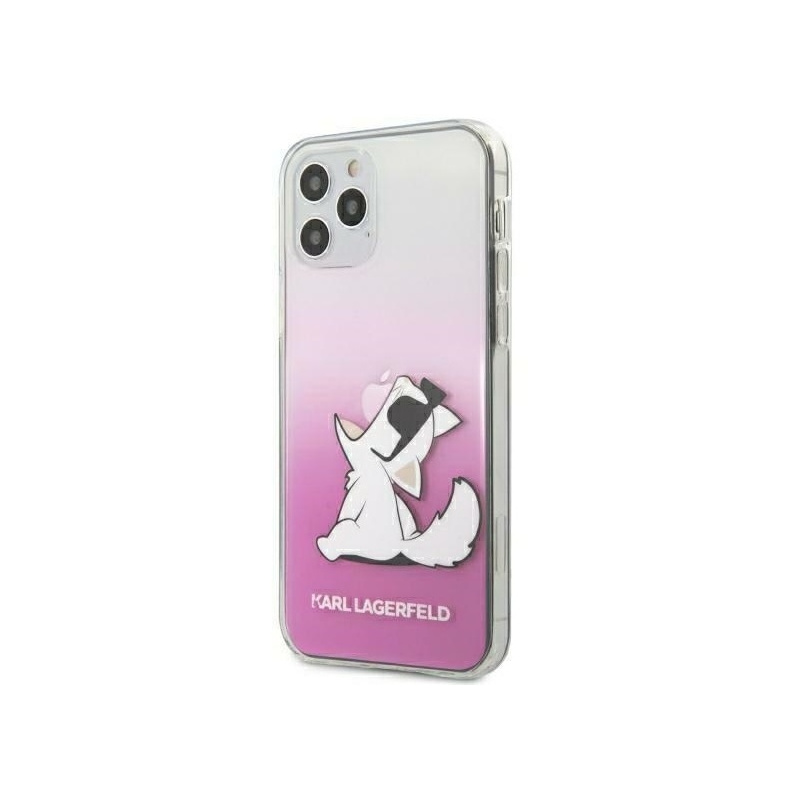 Hurtownia Karl Lagerfeld - 3700740483213 - KLD314PNK - Etui Karl Lagerfeld KLHCP12LCFNRCPI Apple iPhone 12 Pro Max różowy/pink hardcase Choupette Fun - B2B homescreen