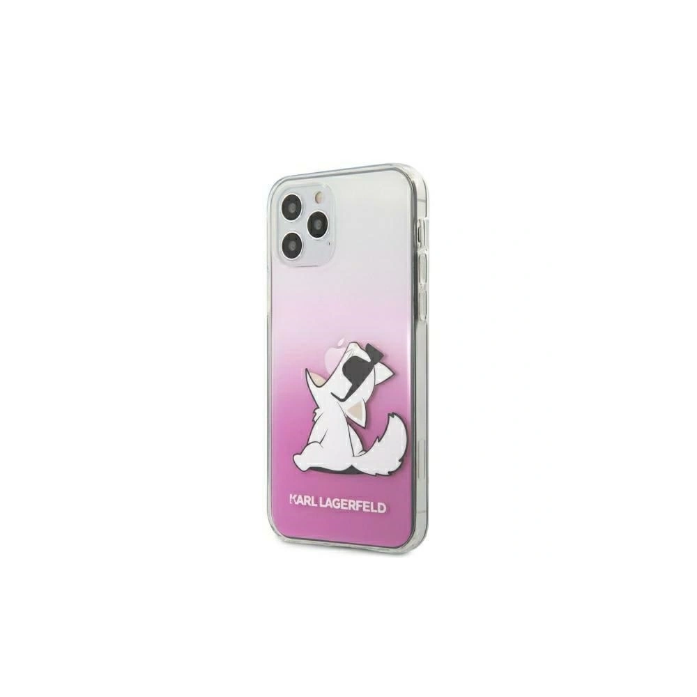 Hurtownia GSM - Etui Karl Lagerfeld KLHCP12LCFNRCPI Apple iPhone 12 Pro Max rosa/pink Hardcase Choupette Fun - KLD314PNK - {ean13} - Hurt