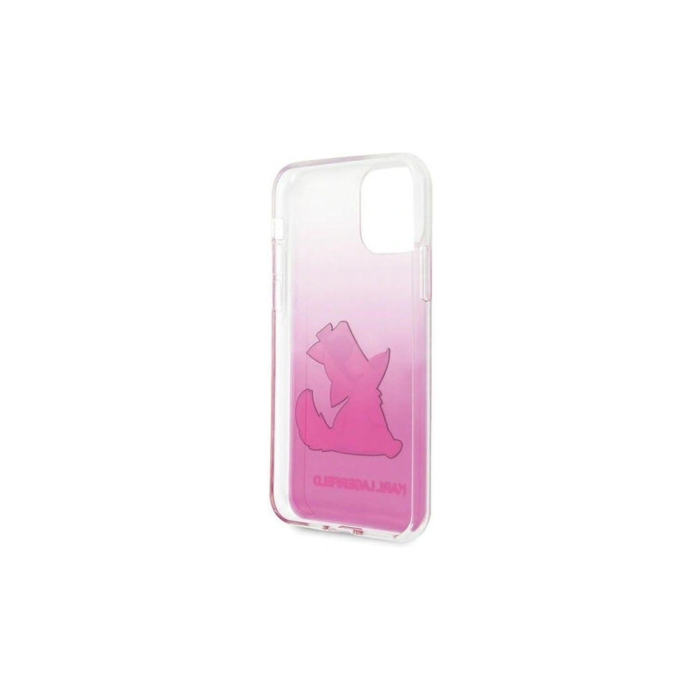 Wholesale Karl Lagerfeld KLHCP12MCFNRCPI Apple iPhone 12/12 Pro pink hardcase Choupette Fun - KLD329PNK - {ean13} - Hurt