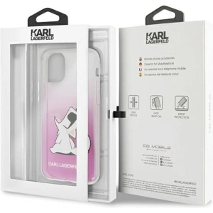 Etui Karl Lagerfeld KLHCP12MCFNRCPI Apple iPhone 12/12 Pro różowy/pink hardcase Choupette Fun Etui Karl Lagerfeld KLHCP12MCFNRCPI Apple iPhone 12/12 Pro różowy/pink hardcase Choupette Fun