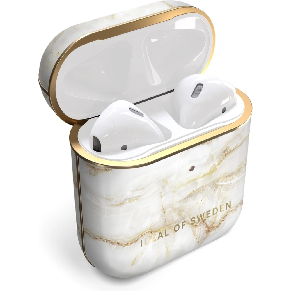 Hurtownia GSM - Etui iDeal of Sweden Apple AirPods 1/2 (Golden Pearl Marble) - IDS260GLDPEAMRB - {ean13} - Hurt