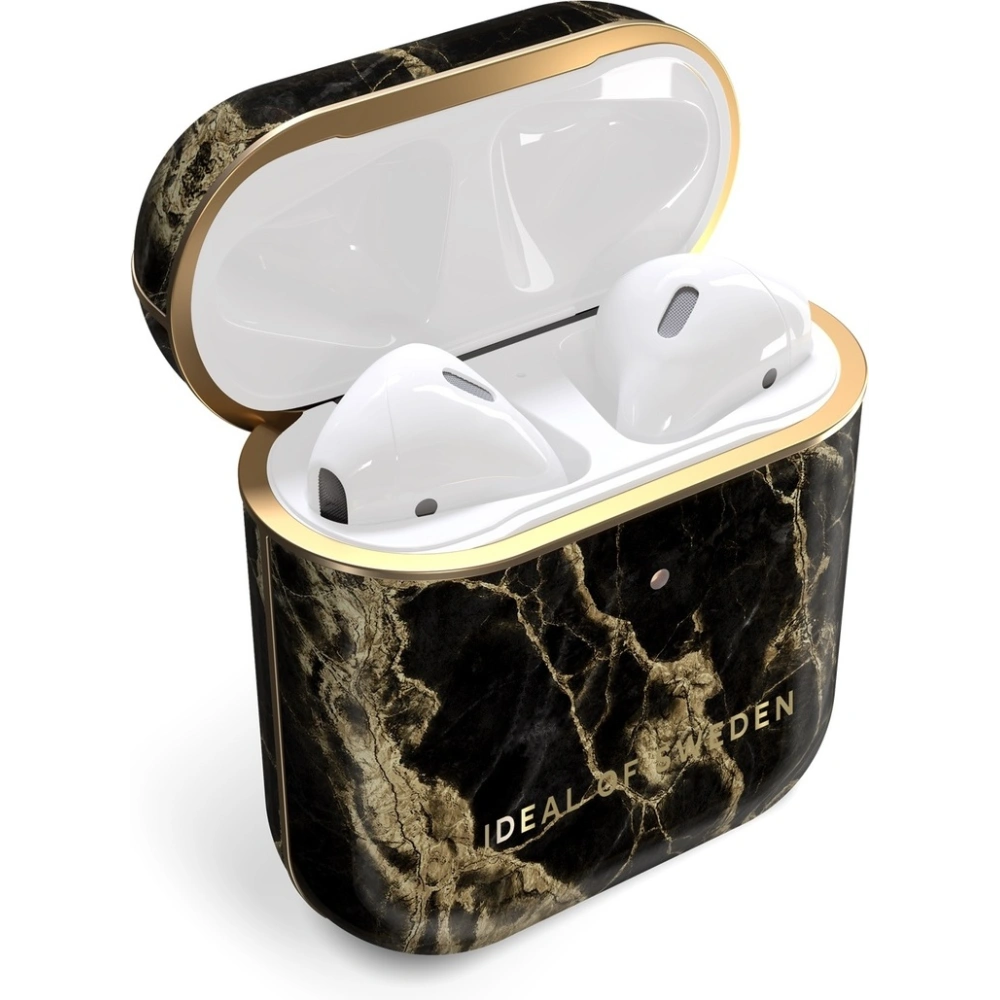 Wholesale iDeal of Sweden Apple AirPods 1/2 (Golden Smoke Marble) - IDS259GLDSMOMRB - {ean13} - Hurt