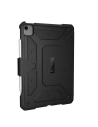 Etui UAG Urban Armor Gear Metropolis Apple iPad Air 10.9 2020/2022 (4. und 5. Generation) / iPad Air 11 2024 (6. Generation) mit Halterung für Apple Pencil (schwarz)