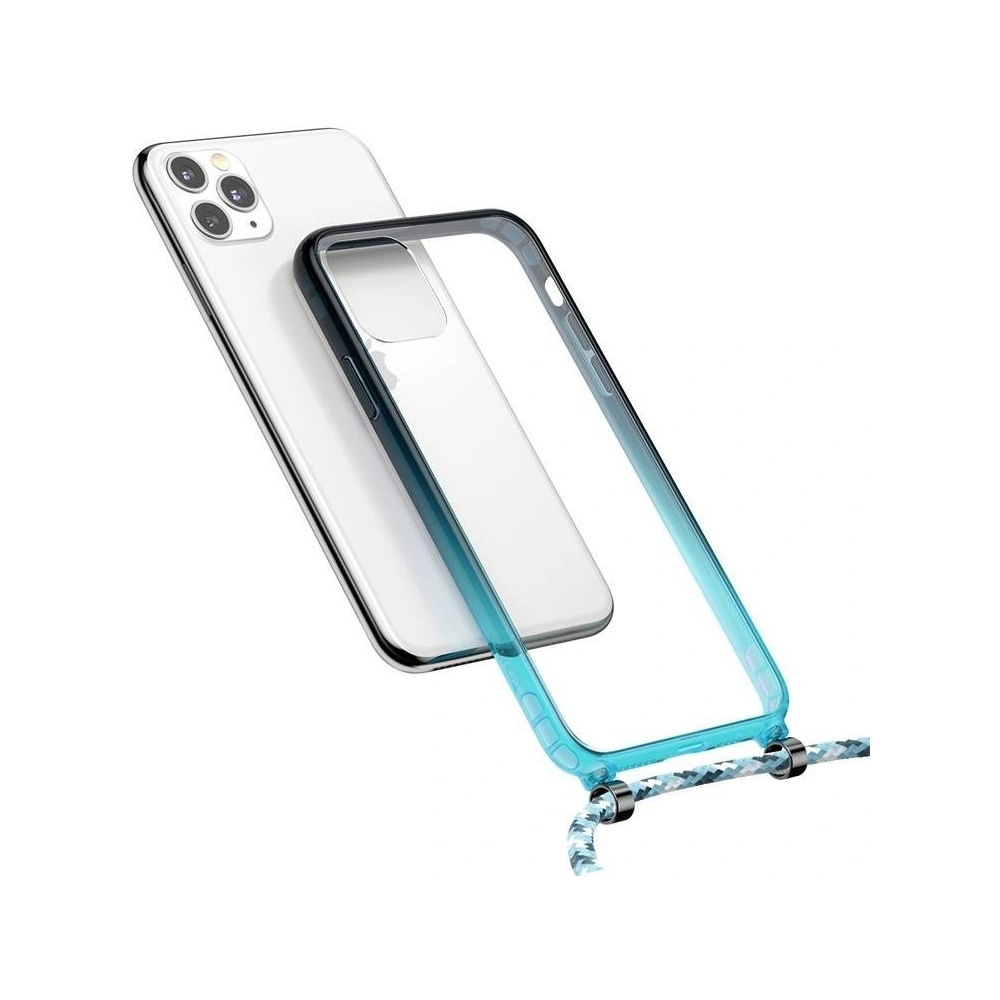 Hurtownia GSM - Przezroczyste etui Baseus Protective Case do iPhone 11 Pro (niebieski) - BSU1776BLU - {ean13} - Hurt