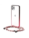Przezroczyste etui Baseus Protective Case do iPhone 11 Pro (czerwony)