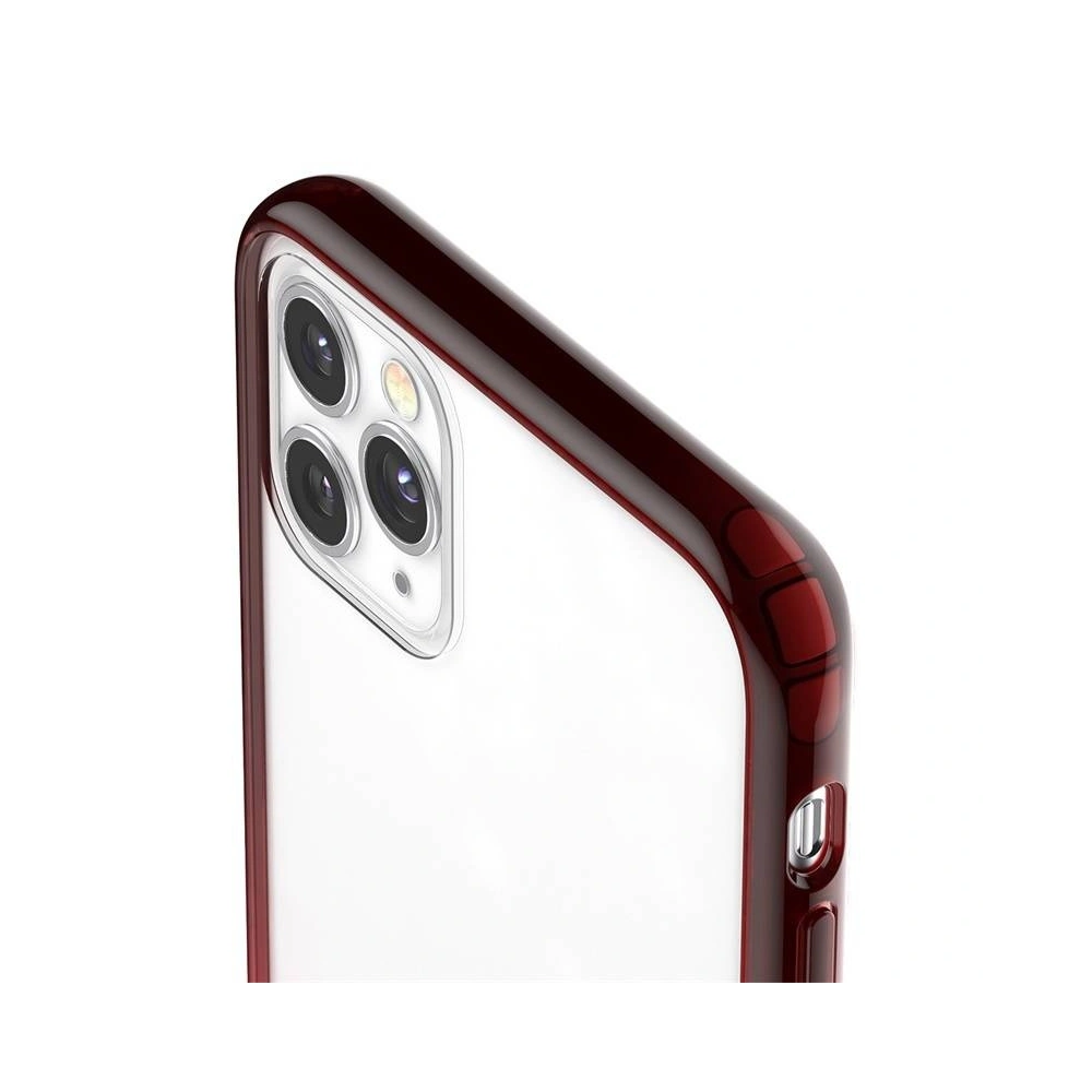 Hurtownia GSM - Przezroczyste etui Baseus Protective Case do iPhone 11 Pro (czerwony) - BSU1777RED - {ean13} - Hurt