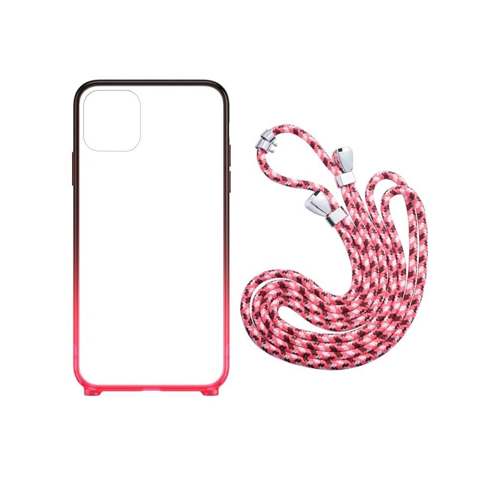 Hurtownia GSM - Przezroczyste etui Baseus Protective Case do iPhone 11 Pro (czerwony) - BSU1777RED - {ean13} - Hurt
