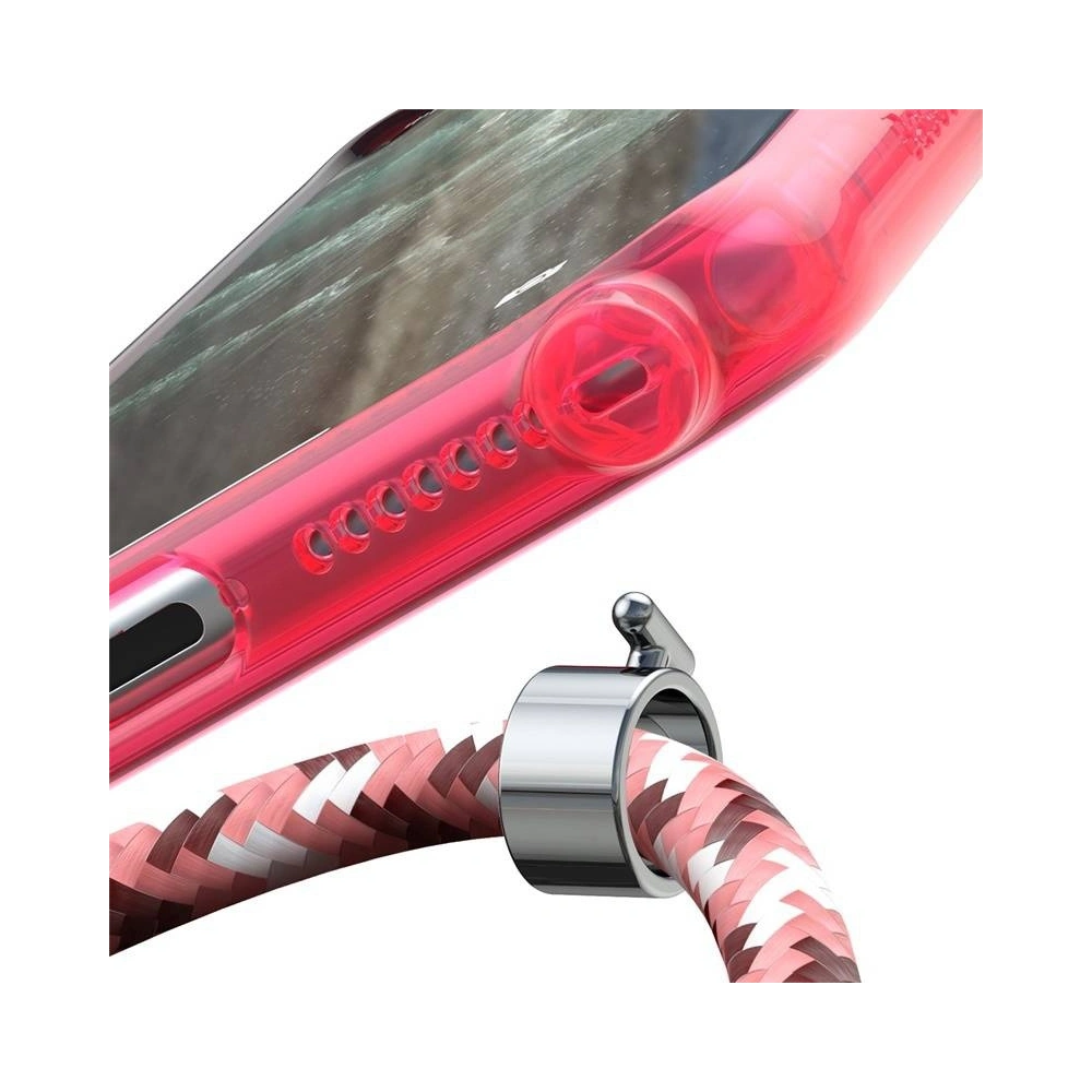 Hurtownia GSM - Przezroczyste etui Baseus Protective Case do iPhone 11 Pro (czerwony) - BSU1777RED - {ean13} - Hurt