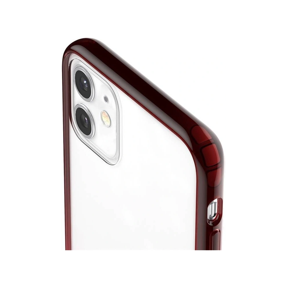 Hurtownia GSM - Priză transparentă Baseus Protective Case pentru iPhone 11 (roșu) - BSU1778RED - {ean13} - Hurt