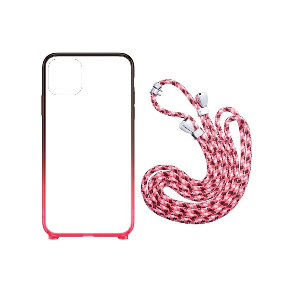 Wholesale Transparent Baseus Protective Case for iPhone 11 (red) - BSU1778RED - {ean13} - Hurt