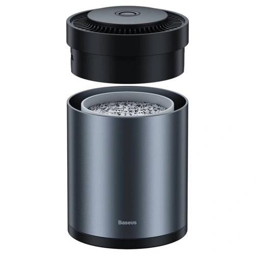 Samochodowy odświeżacz powietrza Baseus Ripple, na uchwyt do kubka (czarny)
