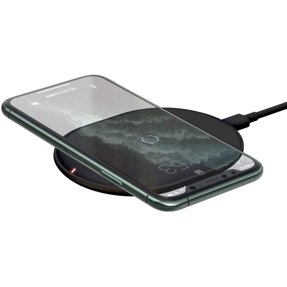 Hurtownia GSM - Încărcător wireless inductiv Baseus Cobble, 15W (negru) - BSU1785BLK - {ean13} - Hurt