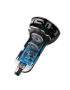 Wholesale Baseus Digital Display car charger + USB-C cable, 2x USB, QC3.0, 45W, 3A (black) - BSU1787BLK - {ean13} - Hurt