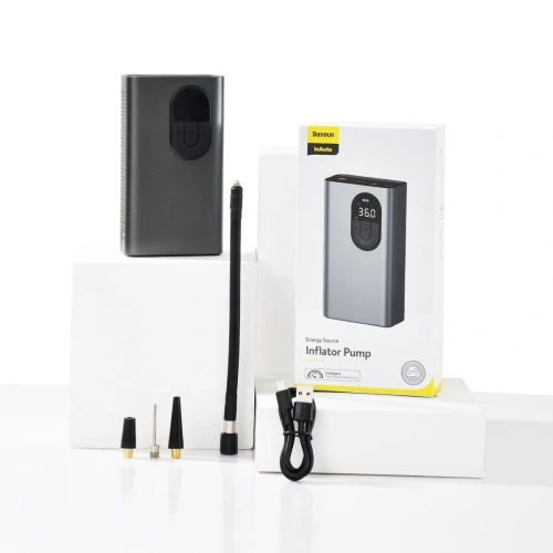 Mini kompresor samochodowy Baseus Energy Source (matowy)