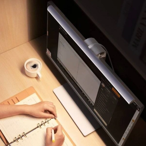 Lampa Baseus I-Wok na monitor (biała)