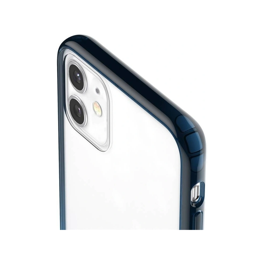 Hurtownia GSM - Przezroczyste etui Baseus Protective Case do iPhone 11 (niebieski) - BSU1796BLU - {ean13} - Hurt