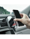 Wholesale Car holder for Baseus Rock-solid phone with 10W wireless charger (silver) - BSU1798SLV - {ean13} - Hurt