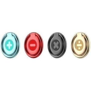 Baseus Symbol Ring bracket for smartphones (black)
