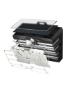 Hurtownia GSM - Außen LED Solarleuchte Baseus mit Bewegungssensor - 2 Stück (schwarz) - BSU1802BLK - {ean13} - Hurt