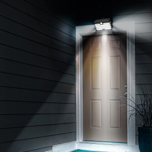 Wholesale External solar LED Baseus lamp with motion detector - 2pcs (black) - BSU1802BLK - {ean13} - Hurt