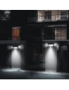 Hurtownia GSM - Außen LED Solarleuchte Baseus mit Bewegungssensor - 2 Stück (schwarz) - BSU1802BLK - {ean13} - Hurt