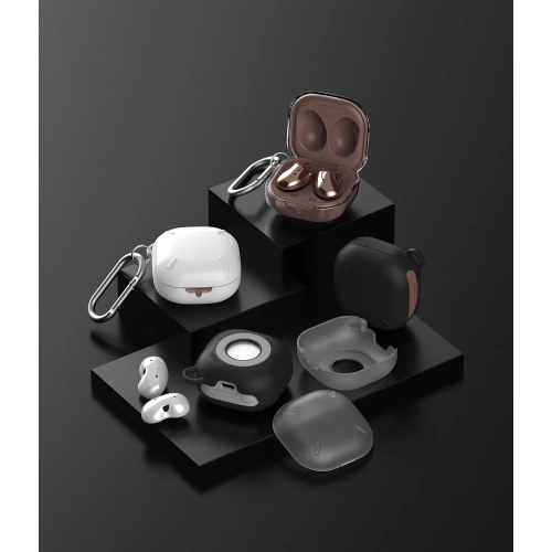 Etui Ringke Slim-X Samsung Galaxy Buds 2/2 Pro/Live/Pro Glossy White