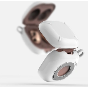 Hurtownia GSM - Ringke Samsung Case Slim-X Galaxy Buds 2/2 Pro/Live/Pro Hochglanz Weiß - RGK1296WHT - {ean13} - Hurt