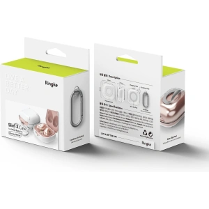 Wholesale Ringke Slim-X Samsung Galaxy Buds 2/2 Pro/Live/Pro Glossy White - RGK1296WHT - {ean13} - Hurt