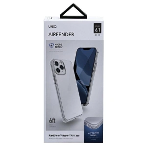 Etui UNIQ Air Fender Apple iPhone 12/12 Pro nude transparent