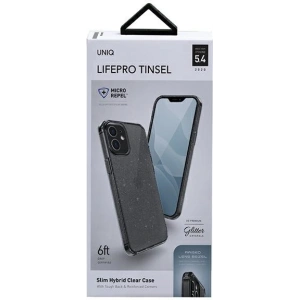 Hurtownia GSM - Apple UNIQ LifePro Tinsel Case iPhone 12 mini schwarz/Rauchschwaden - UNIQ272SM - {ean13} - Hurt