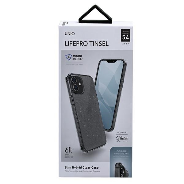 Kryt UNIQ LifePro Tinsel Apple iPhone 12 mini vapour smoke