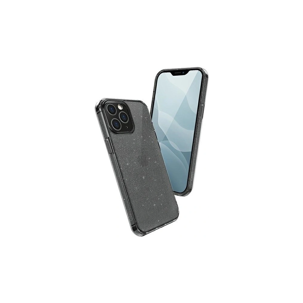 Hurtownia GSM - Etui UNIQ LifePro Tinsel Apple iPhone 12 Pro Max czarny/vapour smoke - UNIQ274SM - {ean13} - Hurt