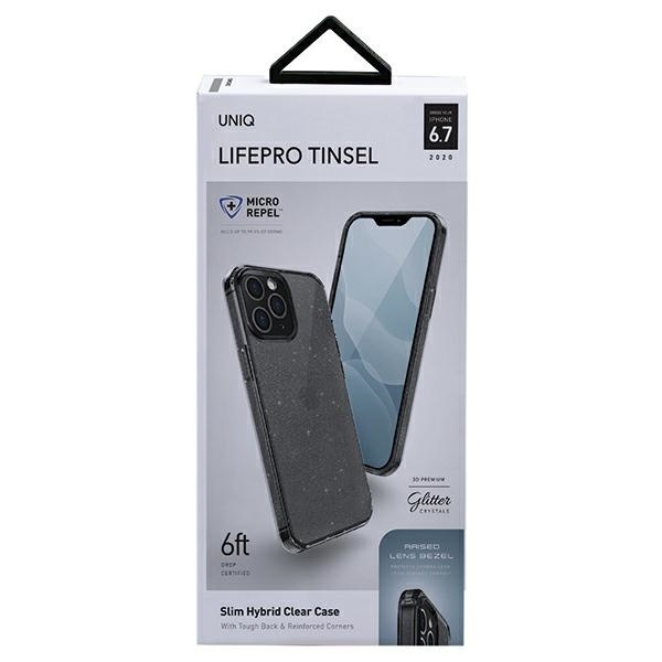 Kryt UNIQ LifePro Tinsel Apple iPhone 12 Pro Max vapour smoke