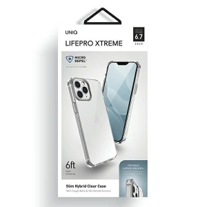 Etui UNIQ LifePro Xtreme Apple iPhone 12 Pro Max przezroczysty/crystal clear