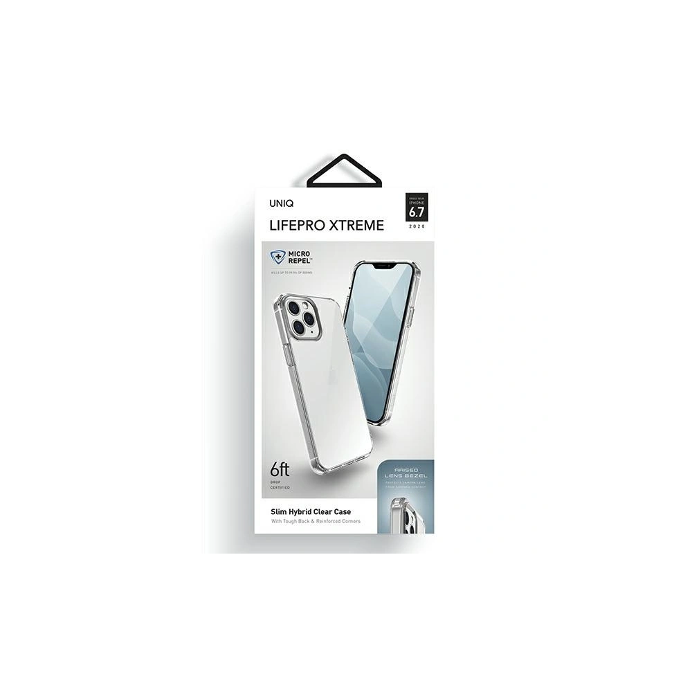 Hurtownia GSM - Etui UNIQ LifePro Xtreme Apple iPhone 12 Pro Max transparent/kristallklar - UNIQ281CL - {ean13} - Hurt
