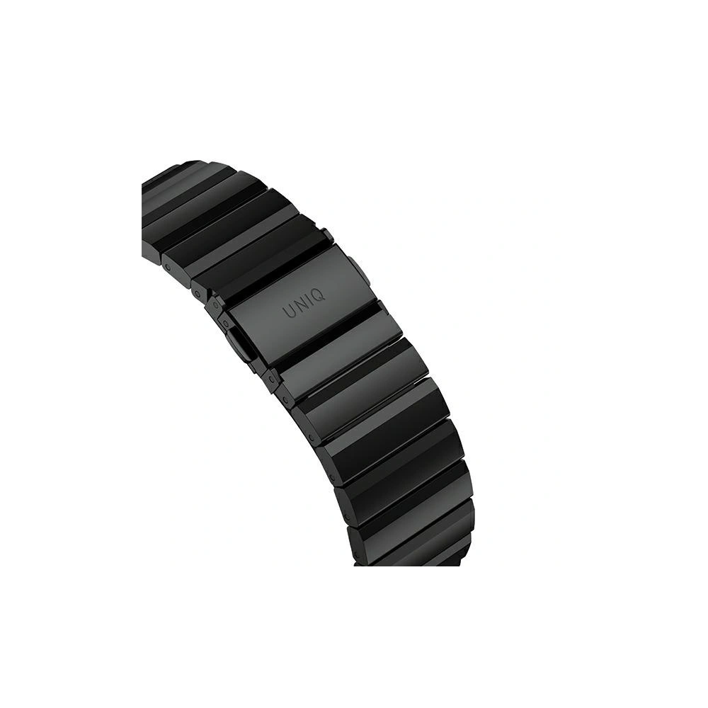 Hurtownia GSM - Pasek UNIQ Strova Apple Watch 4/5/6/7/SE/8/9/Ultra 44/45/49mm Stainless Steel czarny/midnight black - UNIQ285BLK - {ean13} - Hurt