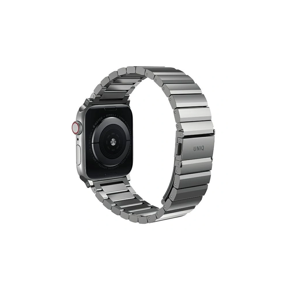 Hurtownia GSM - Pasek UNIQ Strova Apple Watch 4/5/6/7/SE/8/9/Ultra 44/45/49mm Stainless Steel srebrny/sterling silver - UNIQ286SLV - {ean13} - Hurt