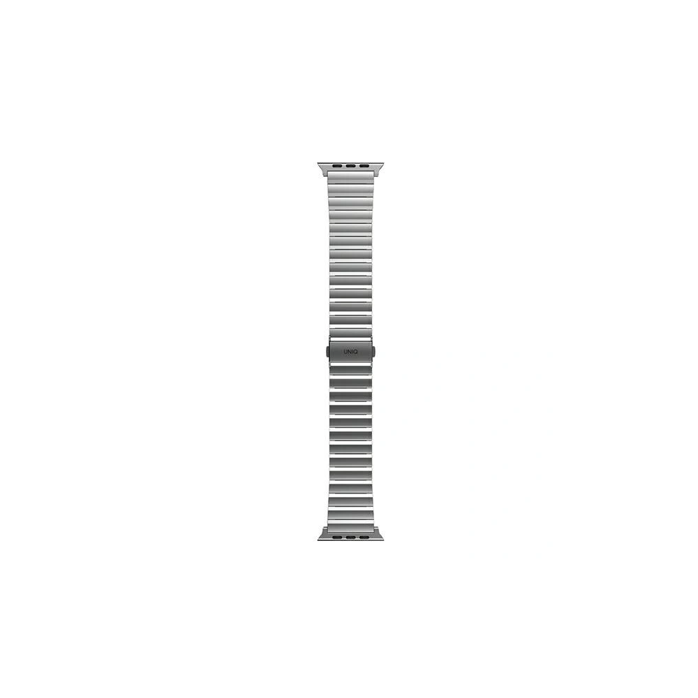 Wholesale UNIQ Strova strap Apple Watch 4/5/6/7/SE/8/9/Ultra 44/45/49mm Stainless Steel silver/sterling silver - UNIQ286SLV - {ean13} - Hurt