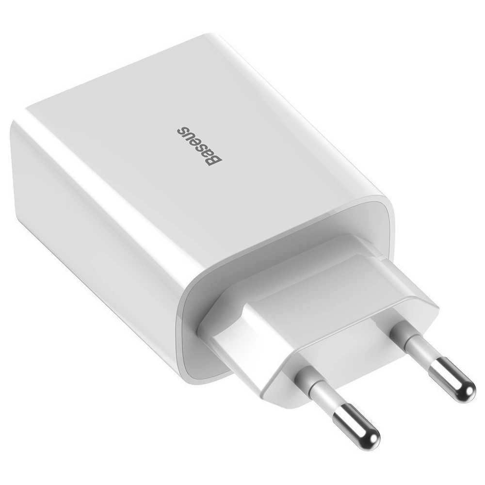 Hurtownia GSM - Ładowarka sieciowa USB-C PD Baseus Mini, Power Delivery, 18W (biały) - BSU1809WHT - {ean13} - Hurt