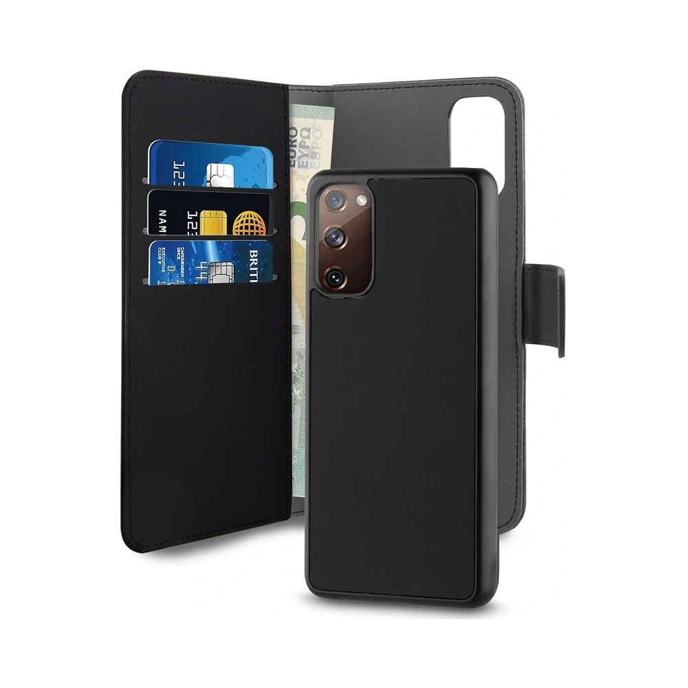 Hurtownia GSM - Etui PURO Wallet Detachable 2w1 Samsung Galaxy S20 FE (czarny) - PUR332BLK - {ean13} - Hurt