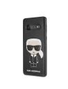 Hurtownia GSM - Etui Karl Lagerfeld KLHCS10IKPUBK Samsung Galaxy S10 hardcase czarny/black Iconic Karl Embossed - KLD357BLK - {ean13} - Hurt